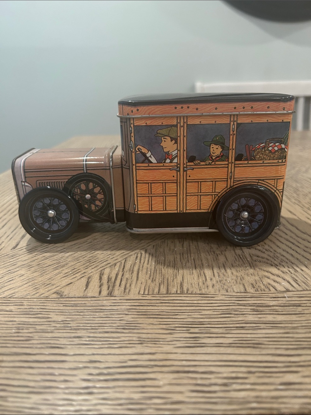 Vintage Keller Charles Tin Car -